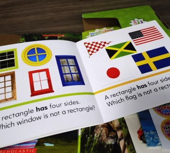 Scholastic Nonfiction Sight Word Readers ABCD 學樂小讀者 入門關鍵詞 高頻詞 基礎詞｜4 boxes 100 books｜點讀版