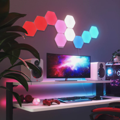 [原裝香港行貨| 2年保養]  Nanoleaf Shapes Hexagon Expansion Pack 六角形智能照明燈板 (3 塊補充裝) Nanoleaf Shapes Hexagon Expansion Pack (3 Panels) NL42-0001HX-3PK
