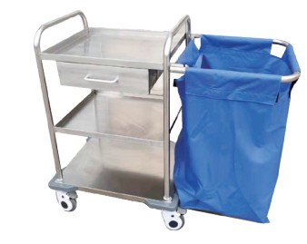 AD-CJ6003 Stainless Steel Trolley 不銹鋼換片車 (For inquiry only 此產品需報價)