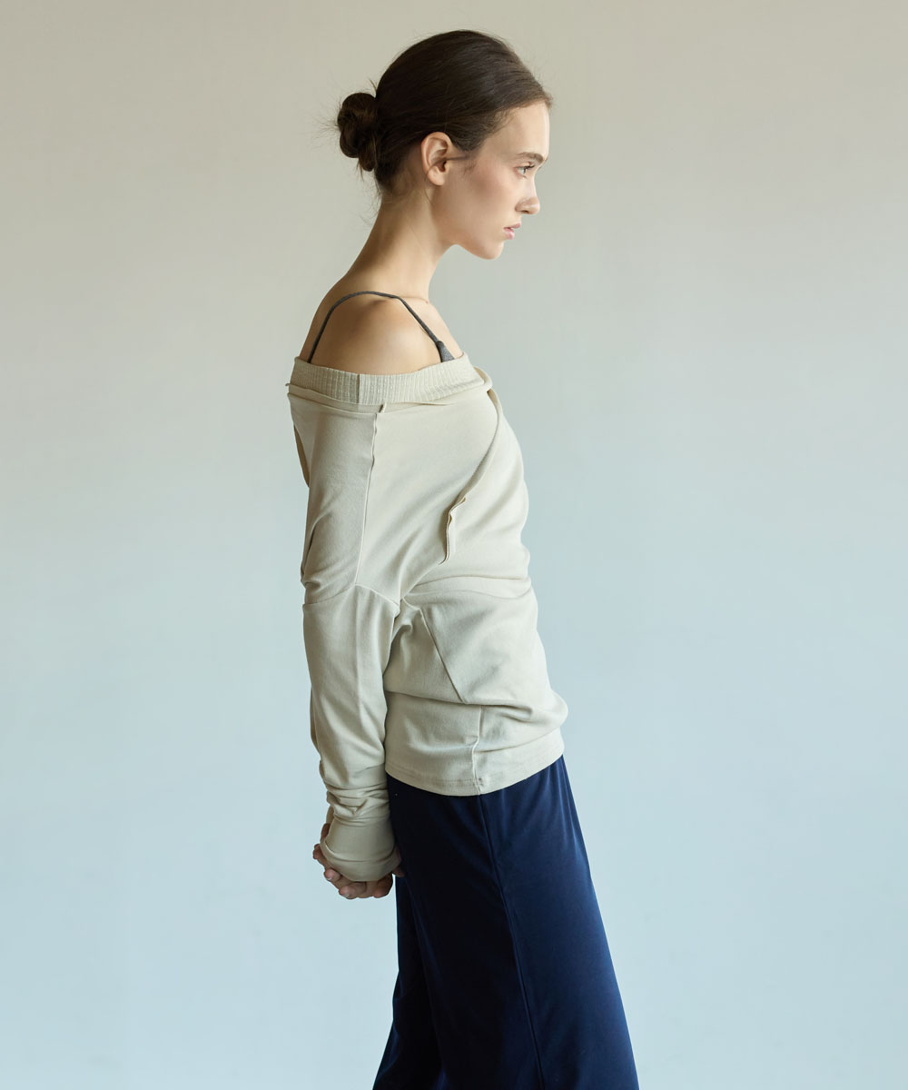 預購_DEVI-T0167Grace Shoulder Long Sleeve 