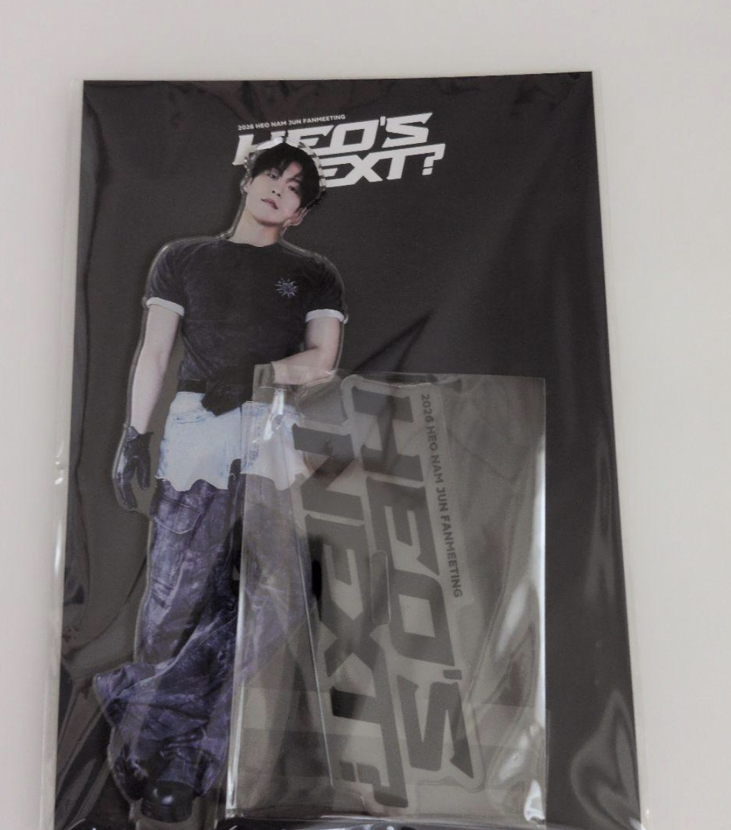許南俊 (許楠儁) 名古屋見面會周邊 HEO NAM JUN FAN MEETING <HEO'S NEXT?> in NAGOYA 日本限定官方周邊 MD 【預購】