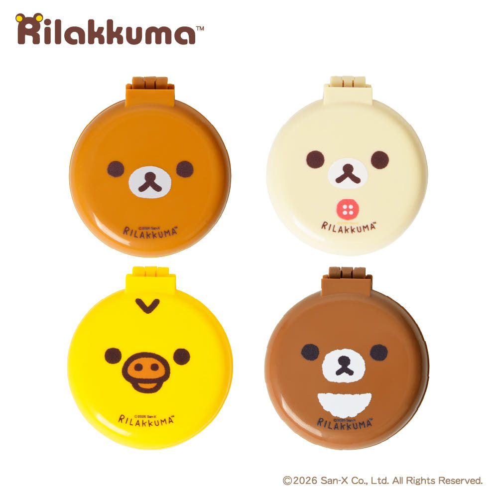 《預訂貨品》全新韓國限定 Rilakkuma梳連鏡