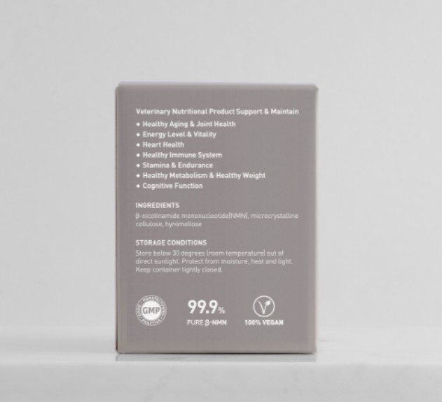 Timeplus+ Moggy NMN 貓隻命活配方補健品 (60粒裝) (新包裝) (最佳使用期: 2027年6月30日)