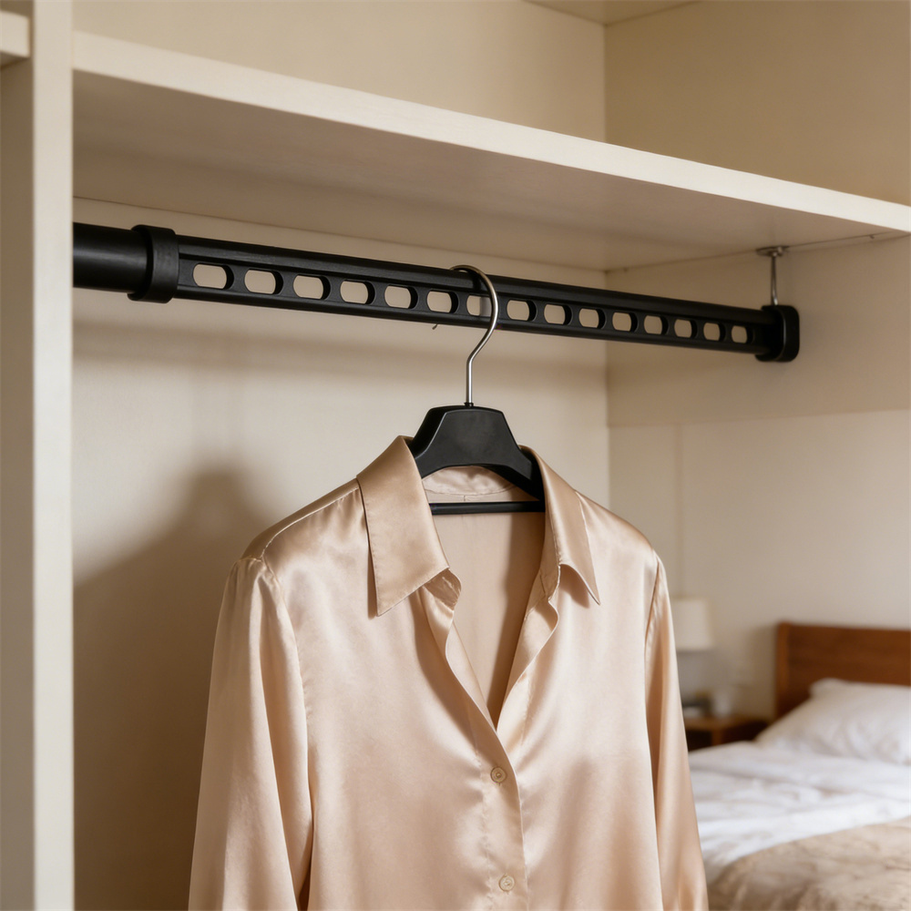 10x 多功能塑料褲架 黑色 36CM  UB0239