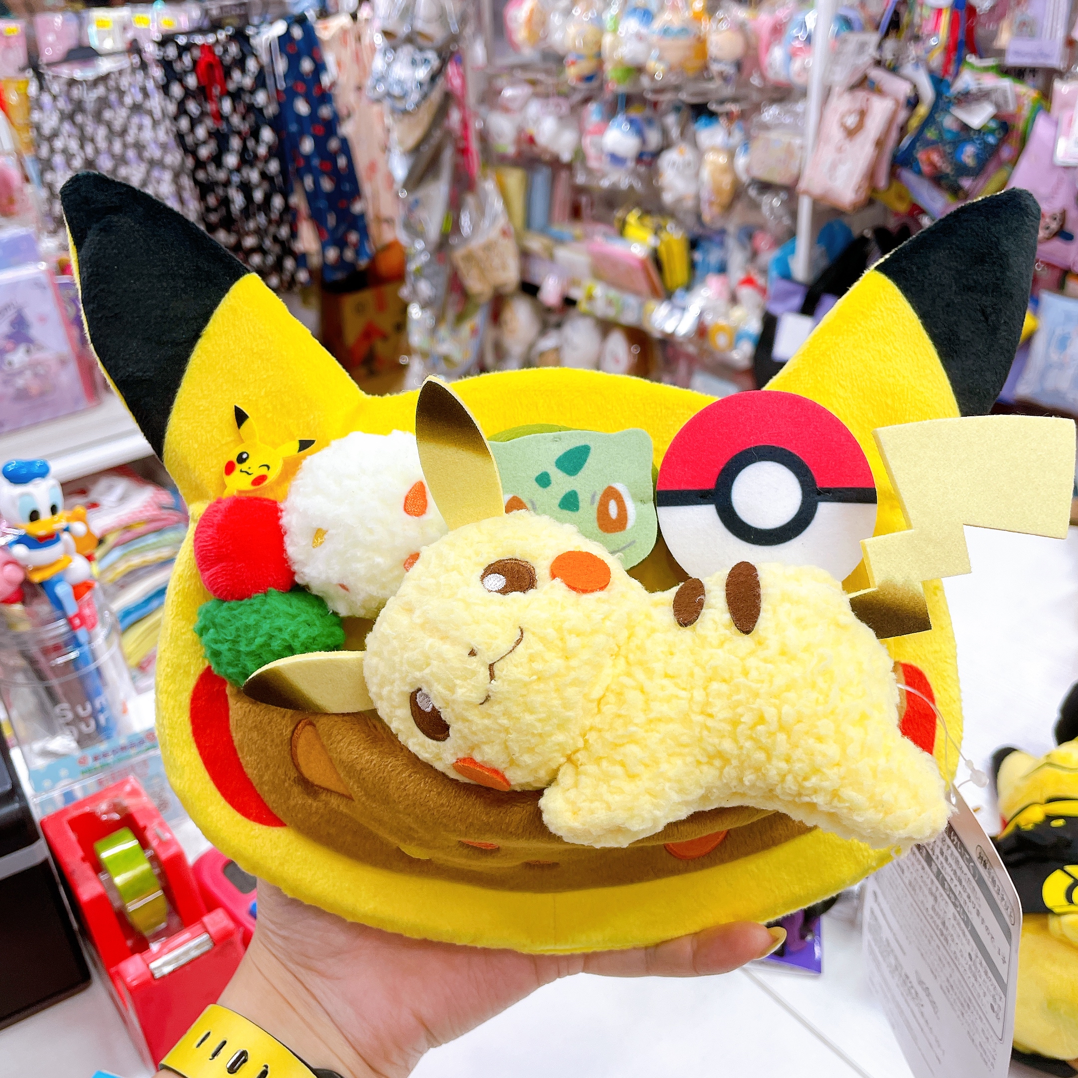 日本直送大阪心齋橋Pokemon Cafe限定 店內限定公仔