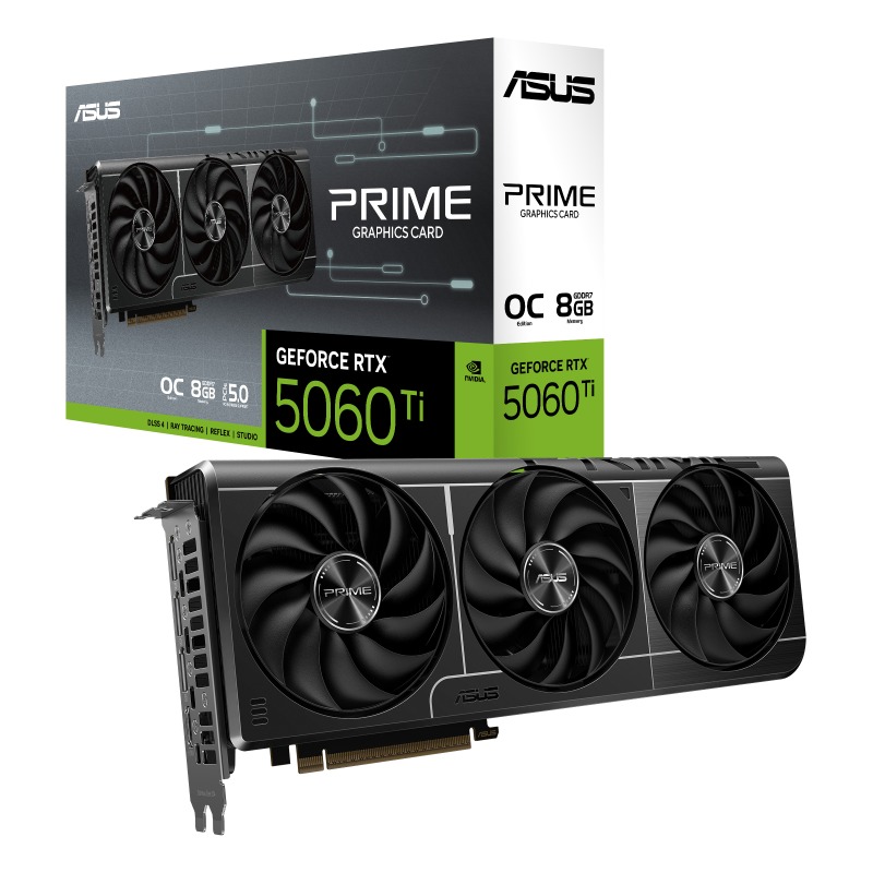 ASUS PRIME GeForce RTX 5060 Ti 8GB GDDR7 OC Edition