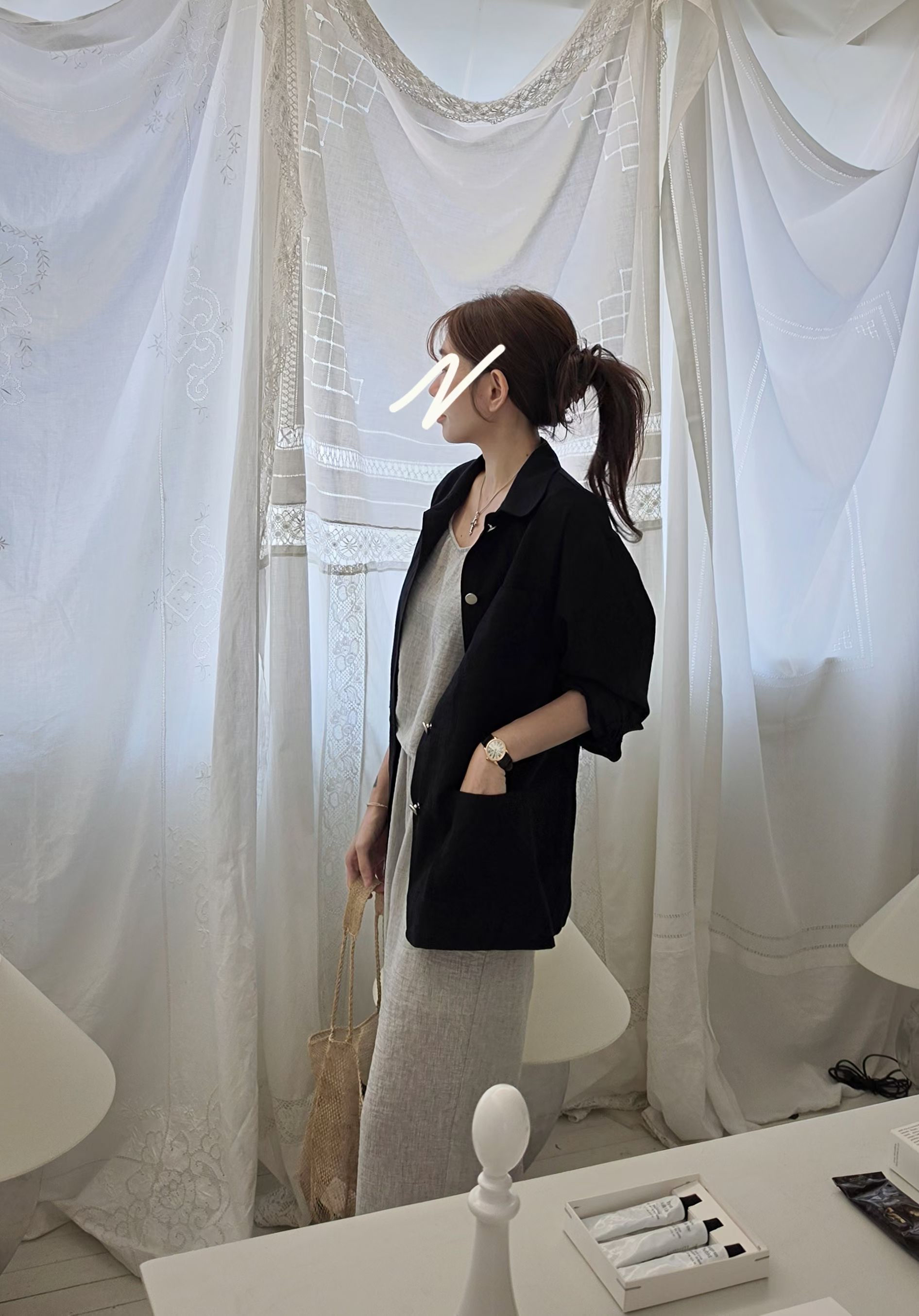 Linen blazer 
