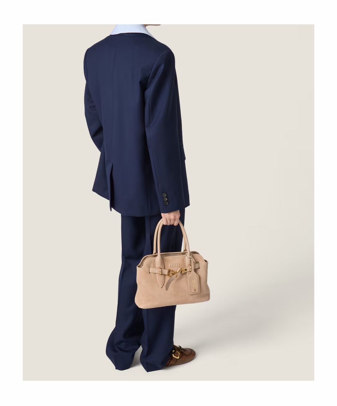 Miu Miu 女士 Aventure 單肩包均碼碼30cm*10cm*22cm