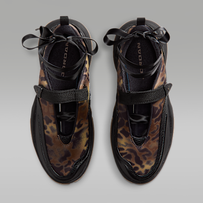 Jordan Pointe 芭蕾舞絲帶綁帶運動鞋［Leopard / Black］