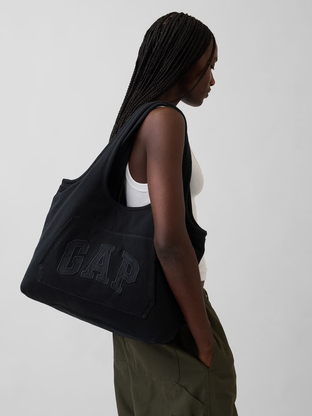 GAP Hoodie Tote 衛衣造型手袋｜多色可選