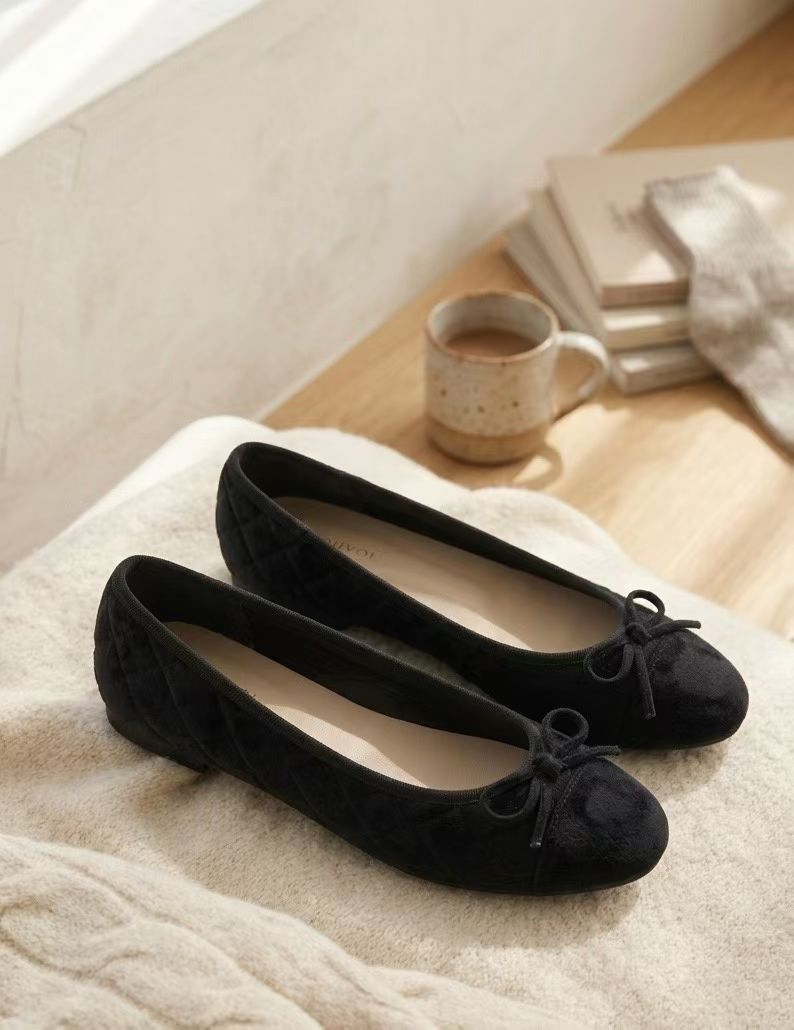 ♥︎ Coco Suede Ballet Flats