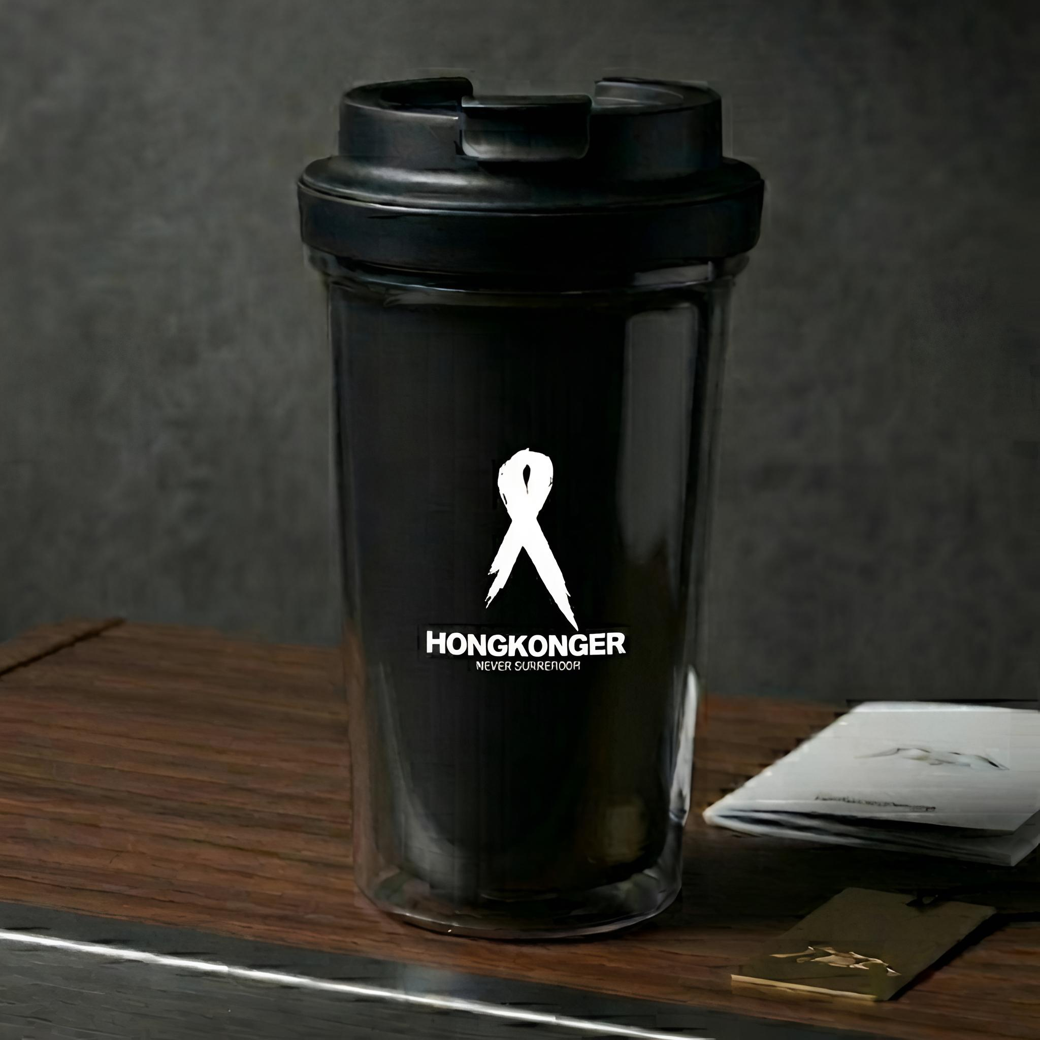 HONGKONGER 雙層隨行隔熱咖啡杯