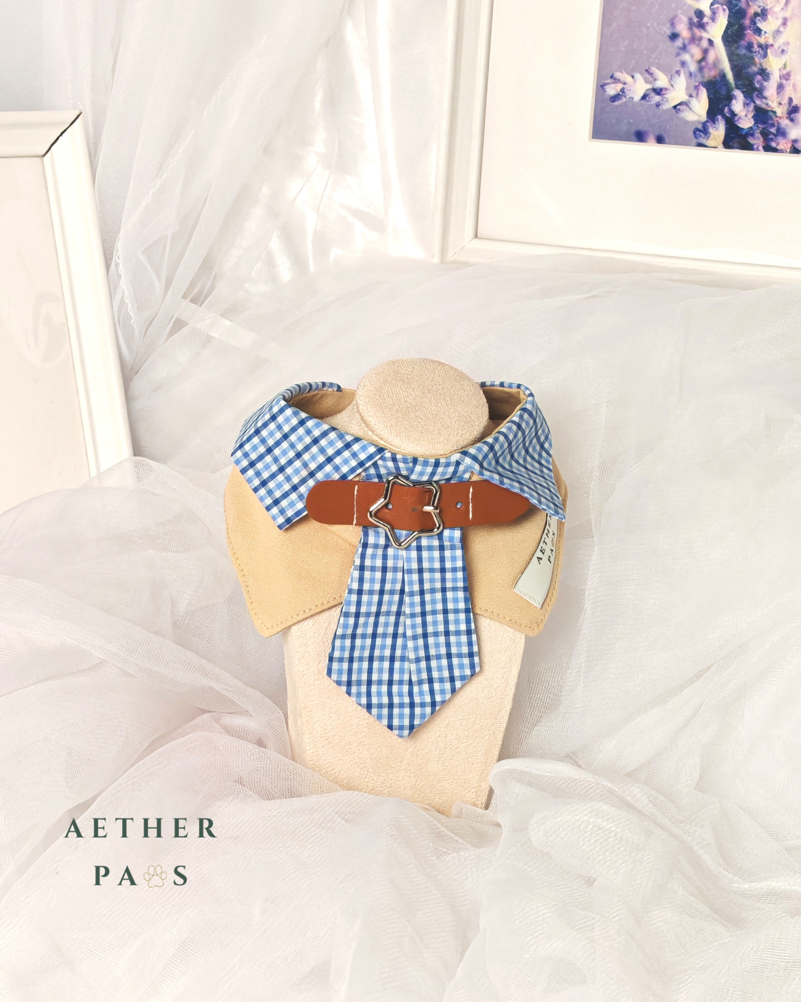 The Khaki Tie Bib