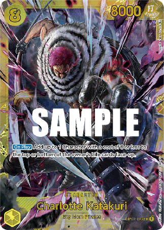 One Piece TCG English Version - Op03-123 (SEC) Charlotte Katakuri
