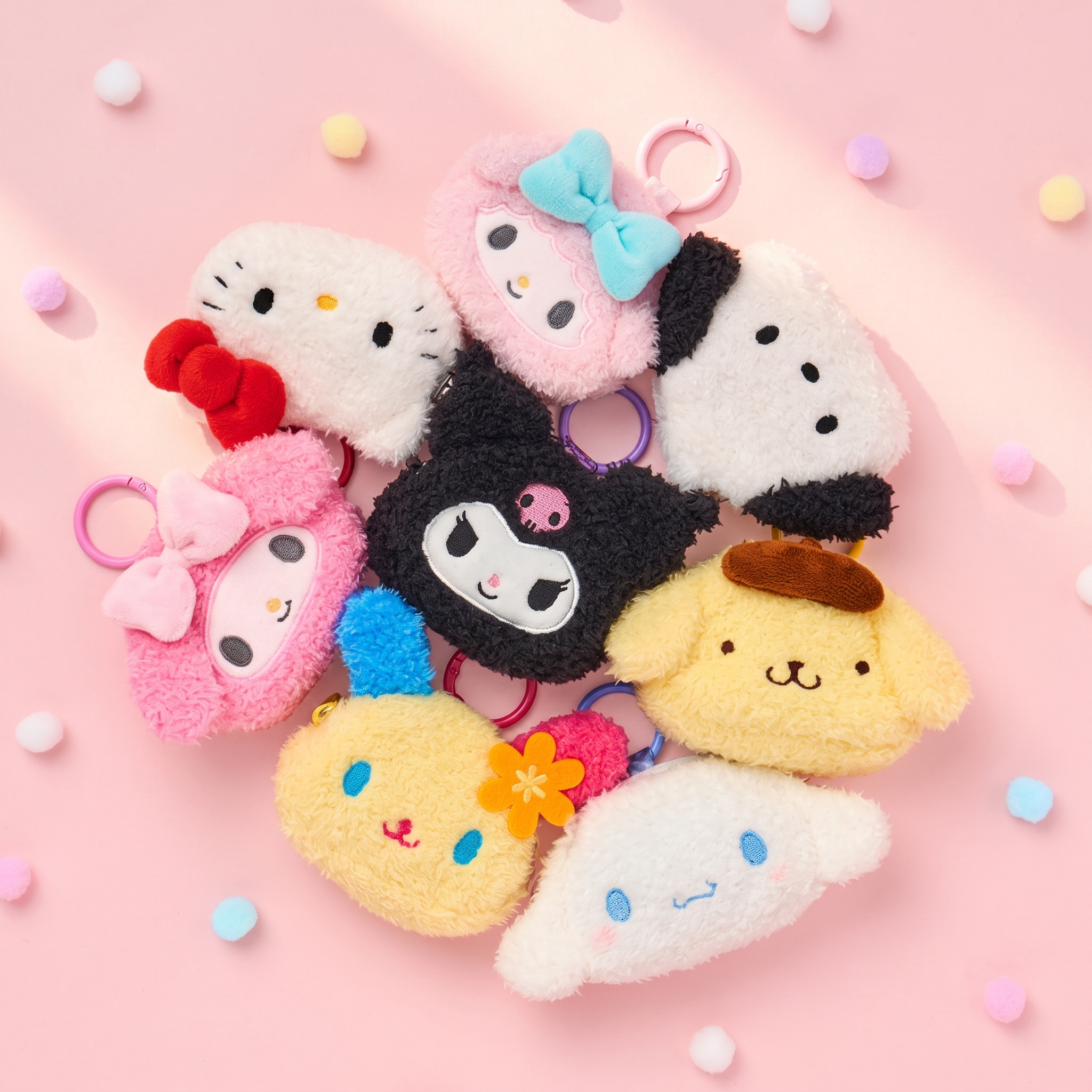 Sanrio - 迷你公仔掛包 (Kuromi款)