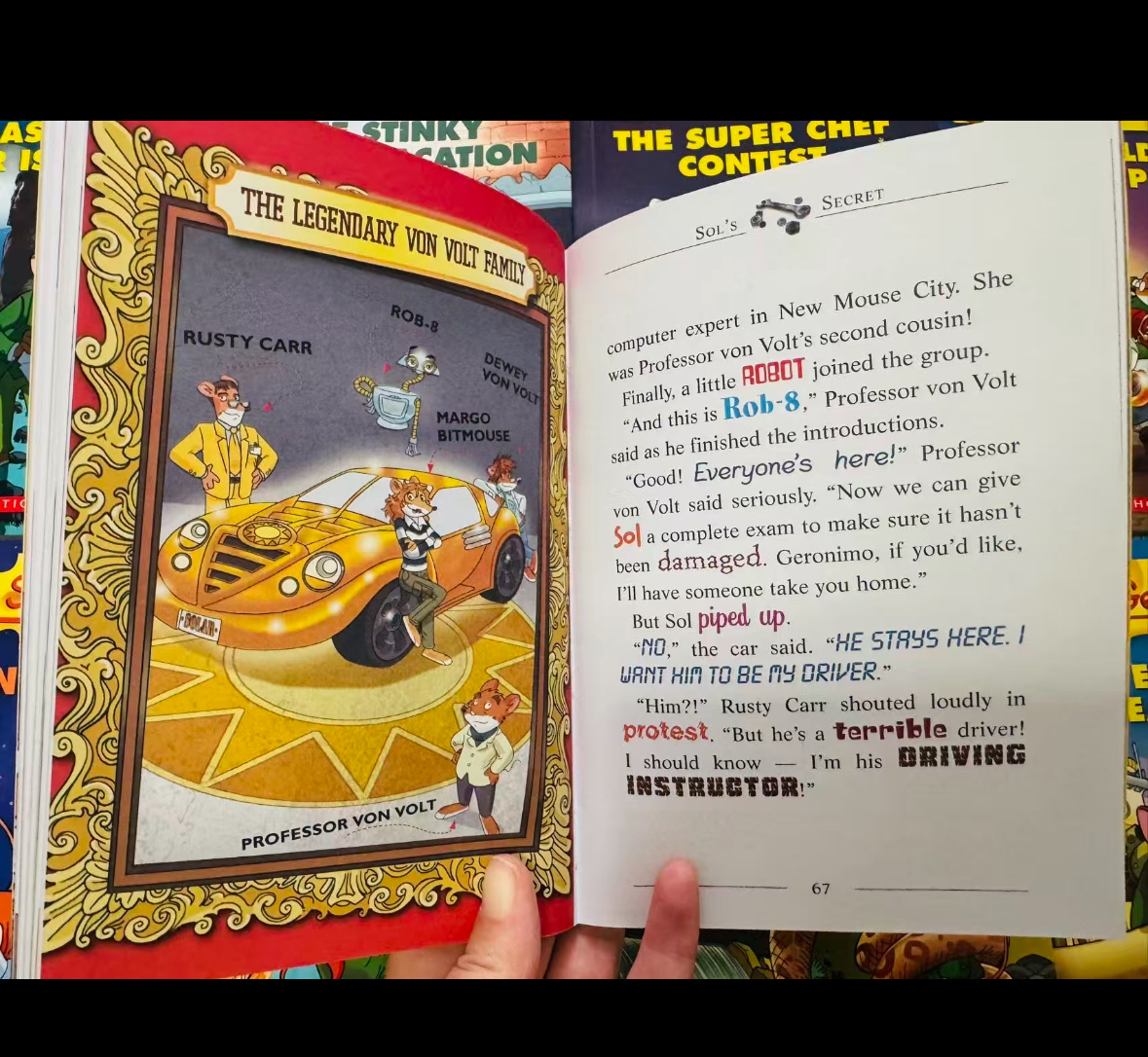 老鼠記者經典主系列第51-60冊 全套10冊！難度不算高，適合6-12歲孩子！ 約120頁/冊，蘭斯640L！