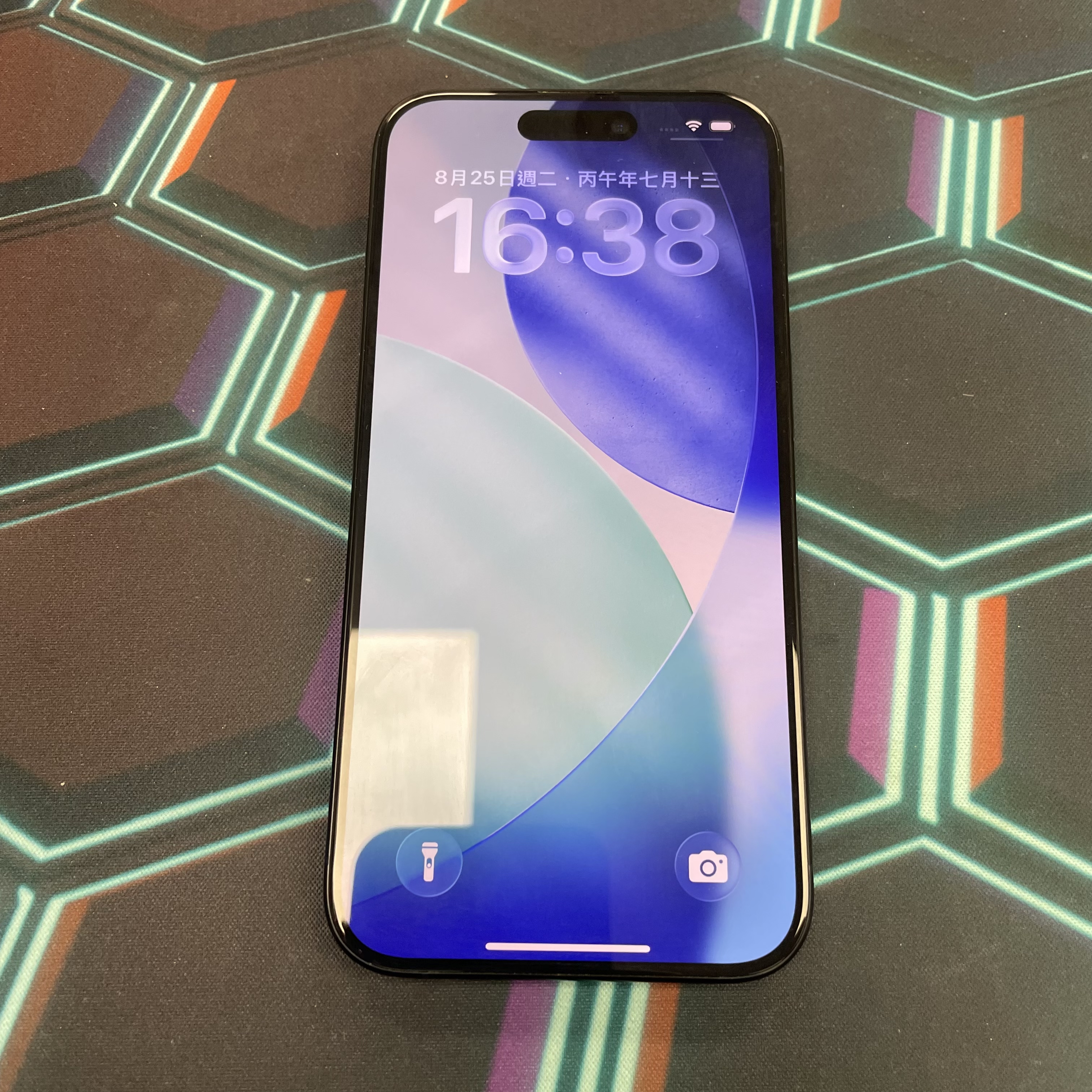 *7660 15 Pro 完美機 256GB 電91 藍色 blue