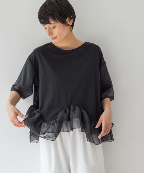 日本紗紗Ruffle衫