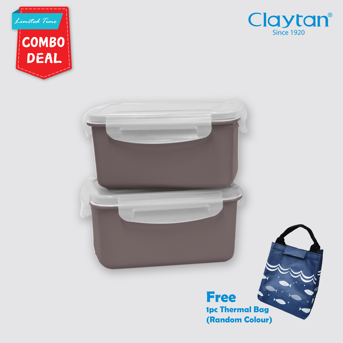 Set B: Ceralock Rectangular 2-in-1