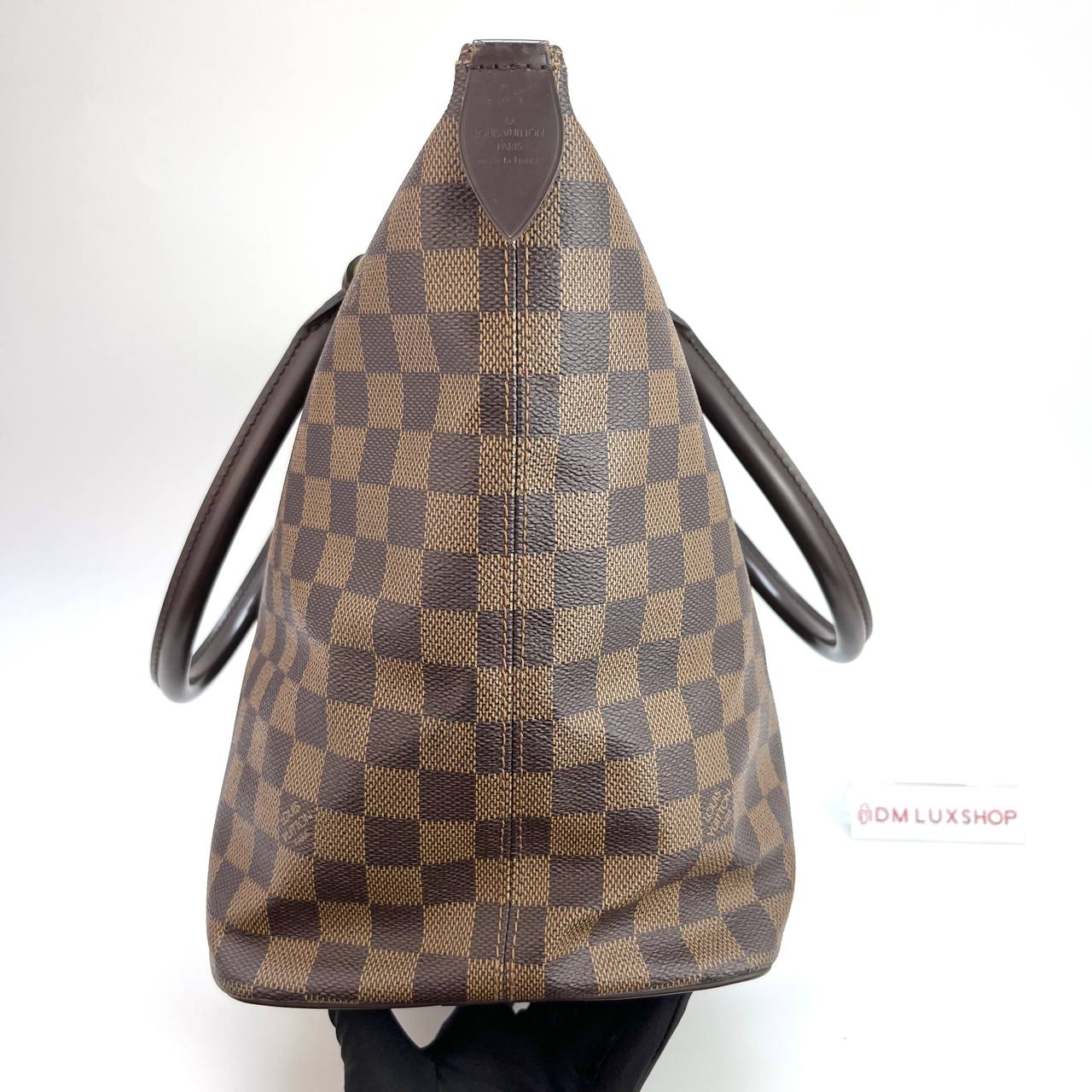 LV Damier Ebene Saleya MM GHW