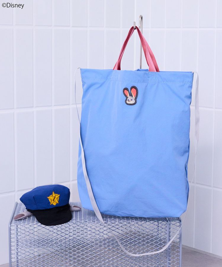 🎀【預訂】earth music&ecology x Zootopia Tote Bag with Cap Keychain - Judy
