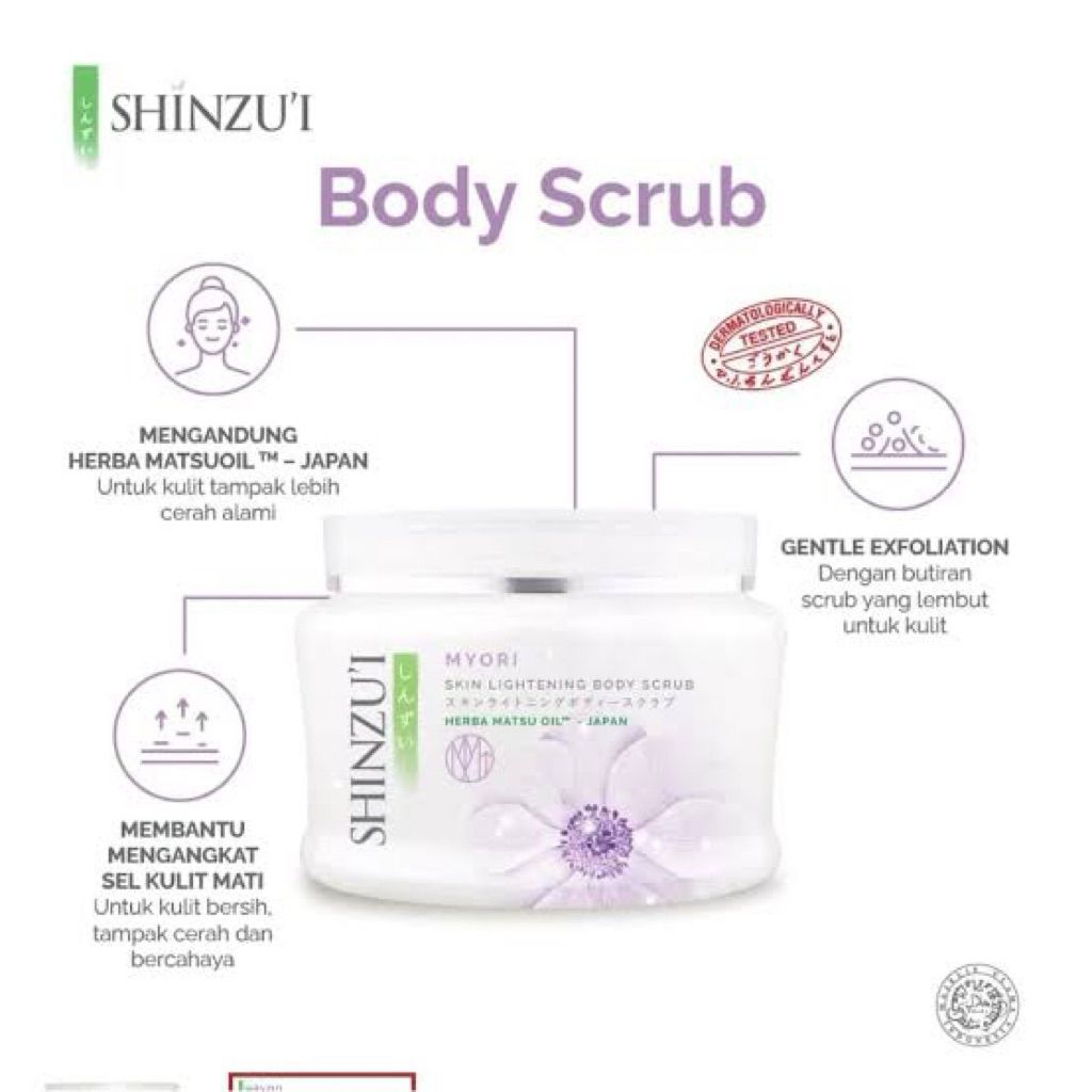 Shinzu'i Body Scrub 200ml - Myori