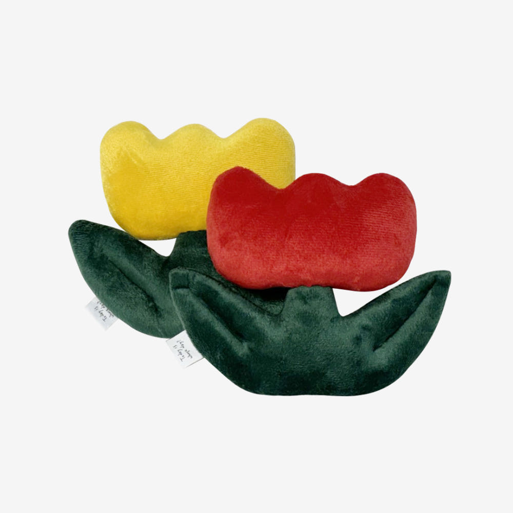 韓國🇰🇷 handmade 貓草 花花 cushion