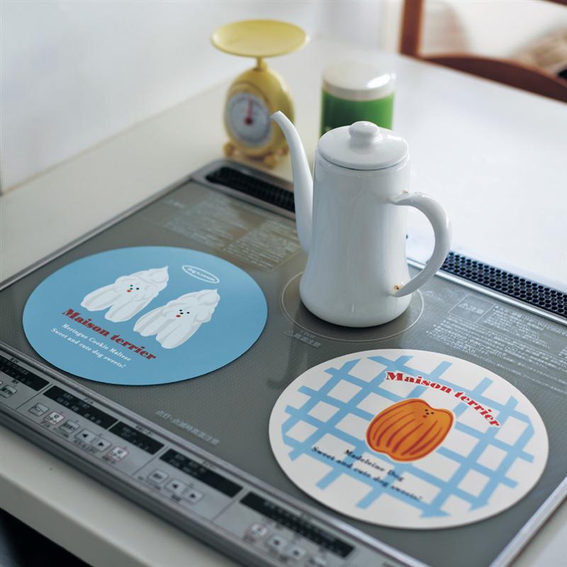 【現貨】🔥🔥【日本直送《Maison terrier x Belle Maison》IH電磁爐防污防刮保護墊 2枚組】