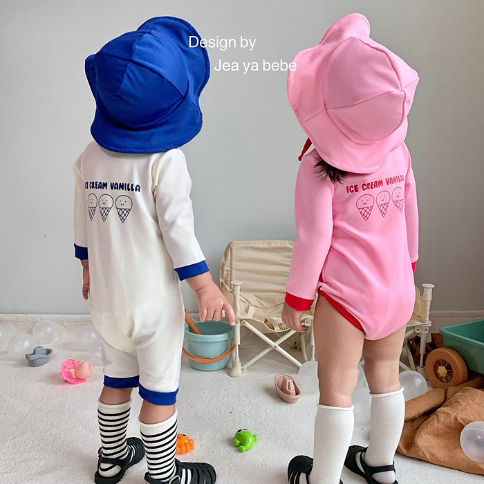 🇰🇷JeayaBebe泳衣+帽