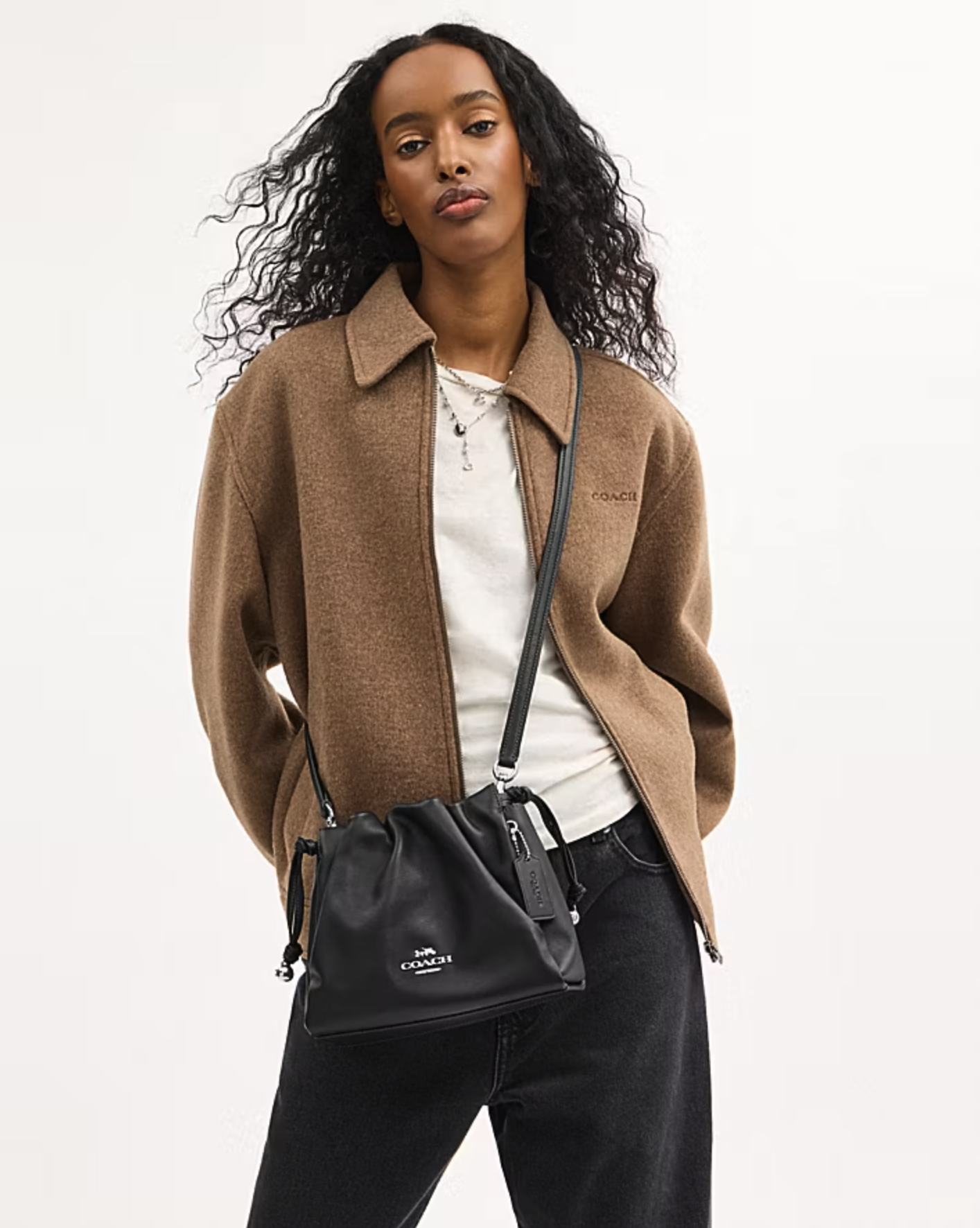 COACH Faye Mini Drawstring Bag
