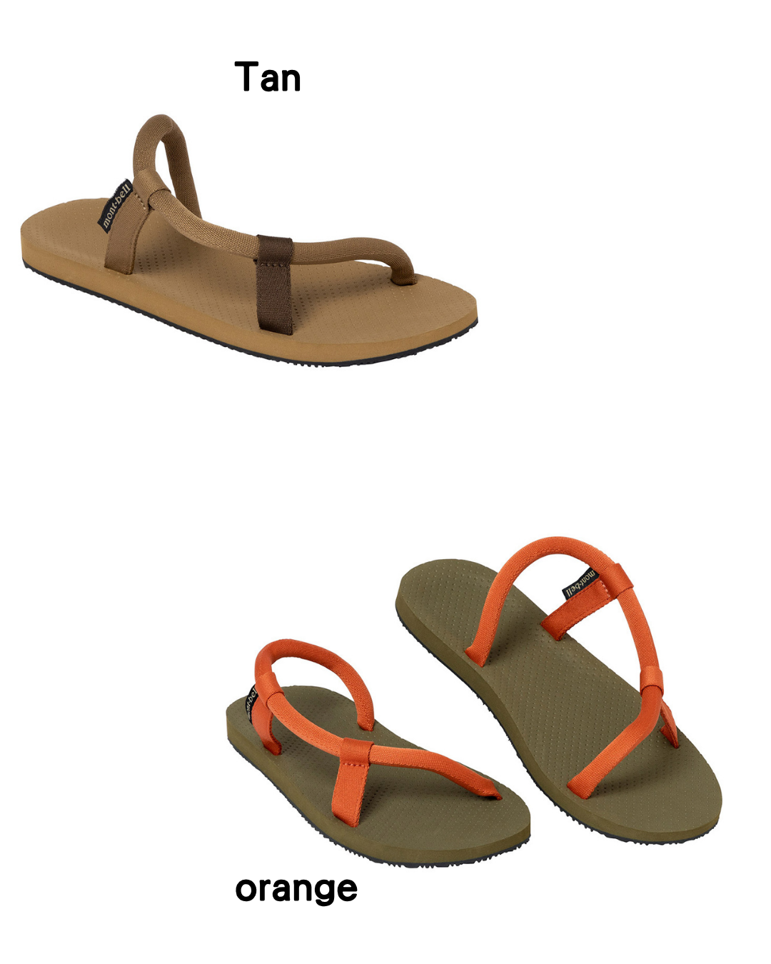 日本代購【 日本直送  montbell sock-on sandals unisex 超輕量 休閒 涼鞋 | 拖鞋 | 男女合用 】 
