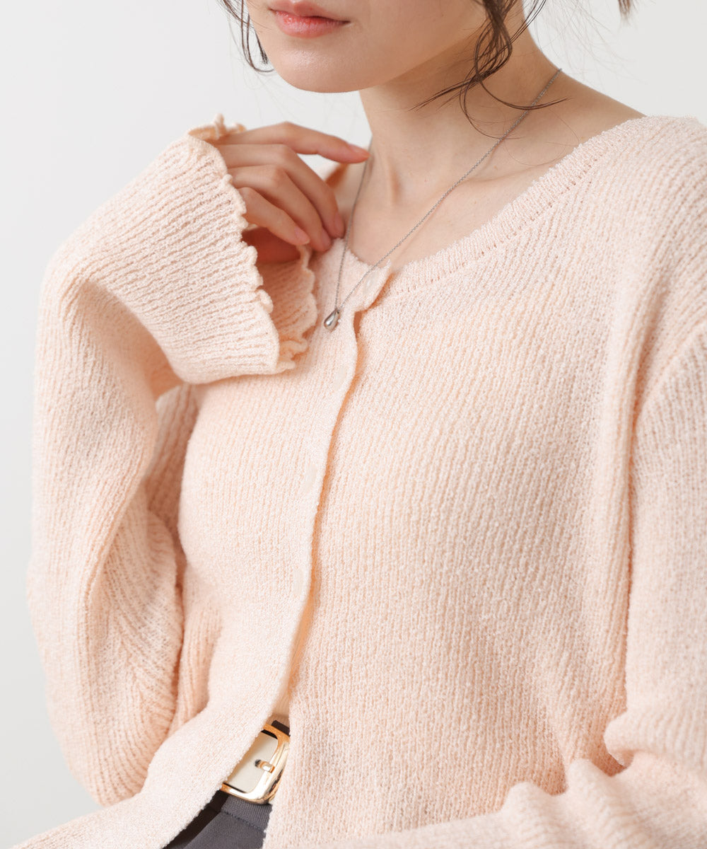 <JP> Spring Mellow Ruffles Soft Knit * 4色入 <預購>