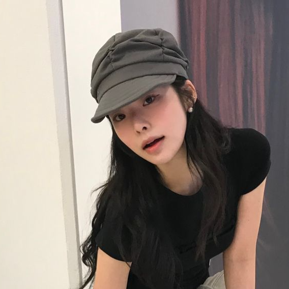 [Miseki SEOUL] Pleats shirring cap (2色)