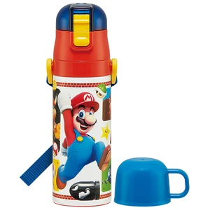 <🌟訂購🌟> Skater卡通不鏽鋼保溫保冷2ways水壺470ml