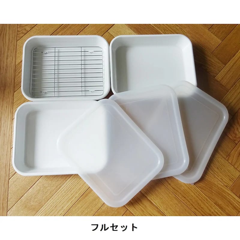 🔥🔥【日本製《OVJECT》琺瑯方形烤盤 3件套】