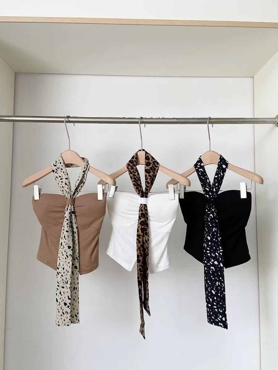 TP315性感抹胸上衣