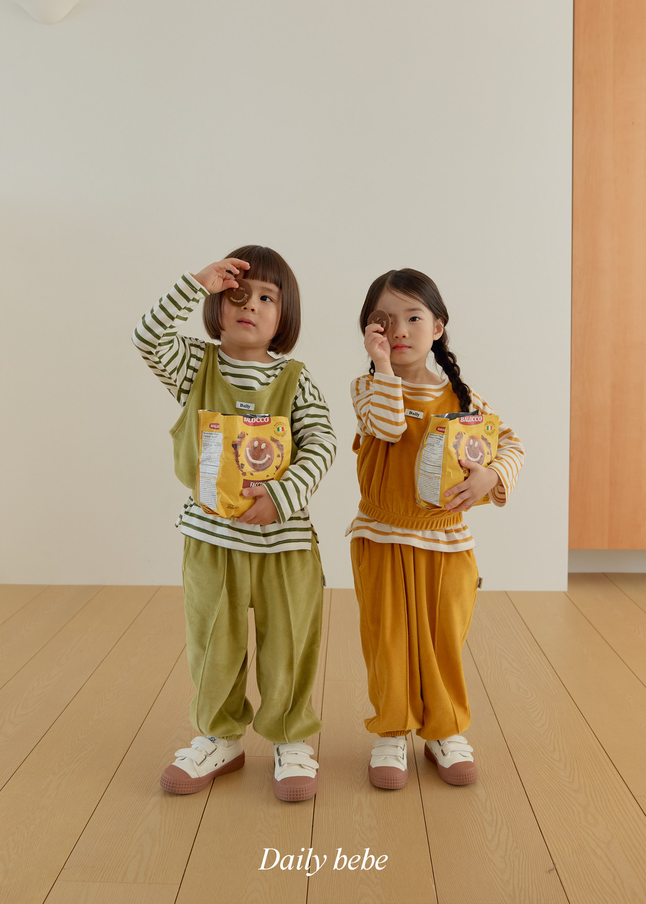 Dailybebe | Velour Matching Set
