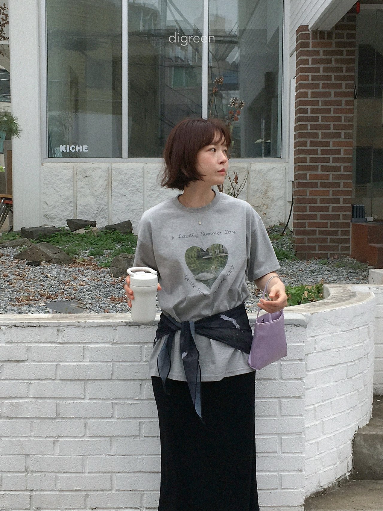 Digreen | Heart T (white size XL115-120/Adult )