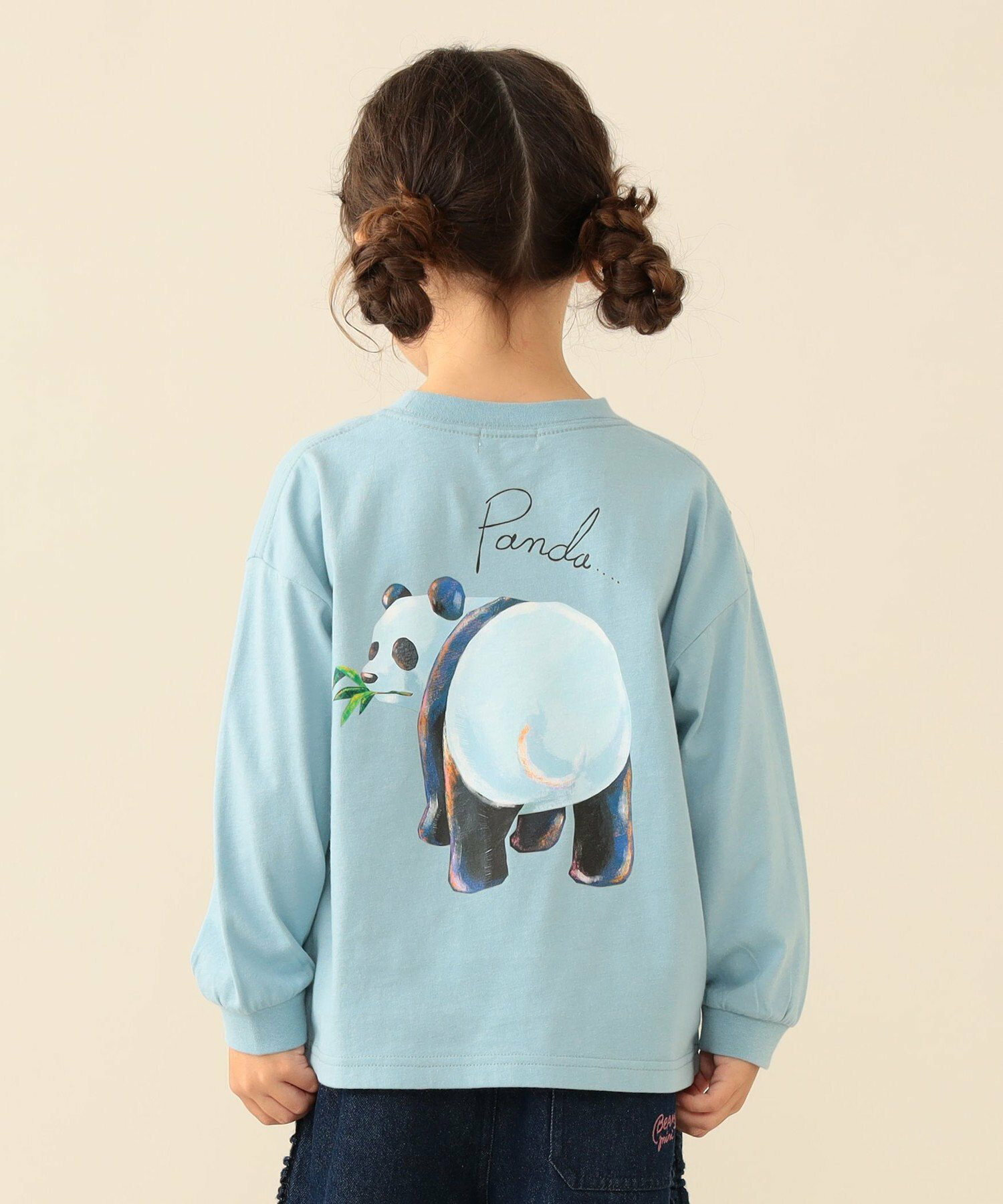 🆕【⭐訂購⭐】🌀 🇯🇵 日本直送 #BEAMS mini 獅子🦁/熊貓🐼/鹿🦌 長袖T恤🌀 [ELHA-0106][260930]