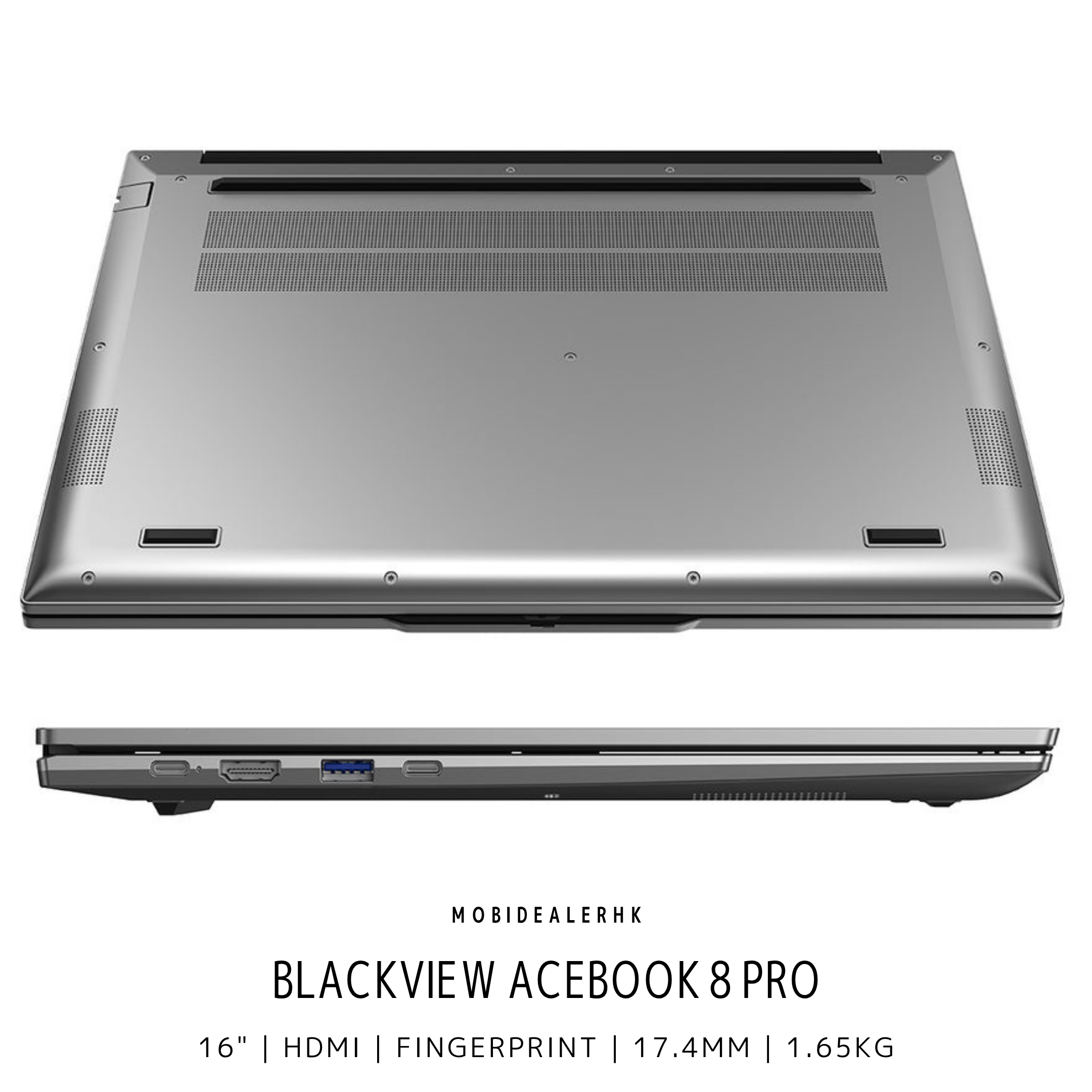 Blackview AceBook 8 Pro | 筆記型電腦 | 16吋 | AMD Ryzen 7 3700U | 16GB+512GB | Windows 11 Pro