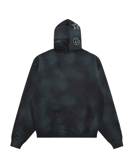 AAPE X NOMANUAL Moonface Hooded Zip-up Sweater (M9894XXR)