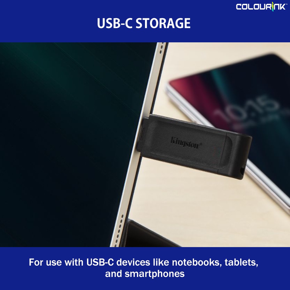 Kingston DT70 DataTraveler 70 OTG USB Type C Flash Drive Pendrive for PC Mobile Mac