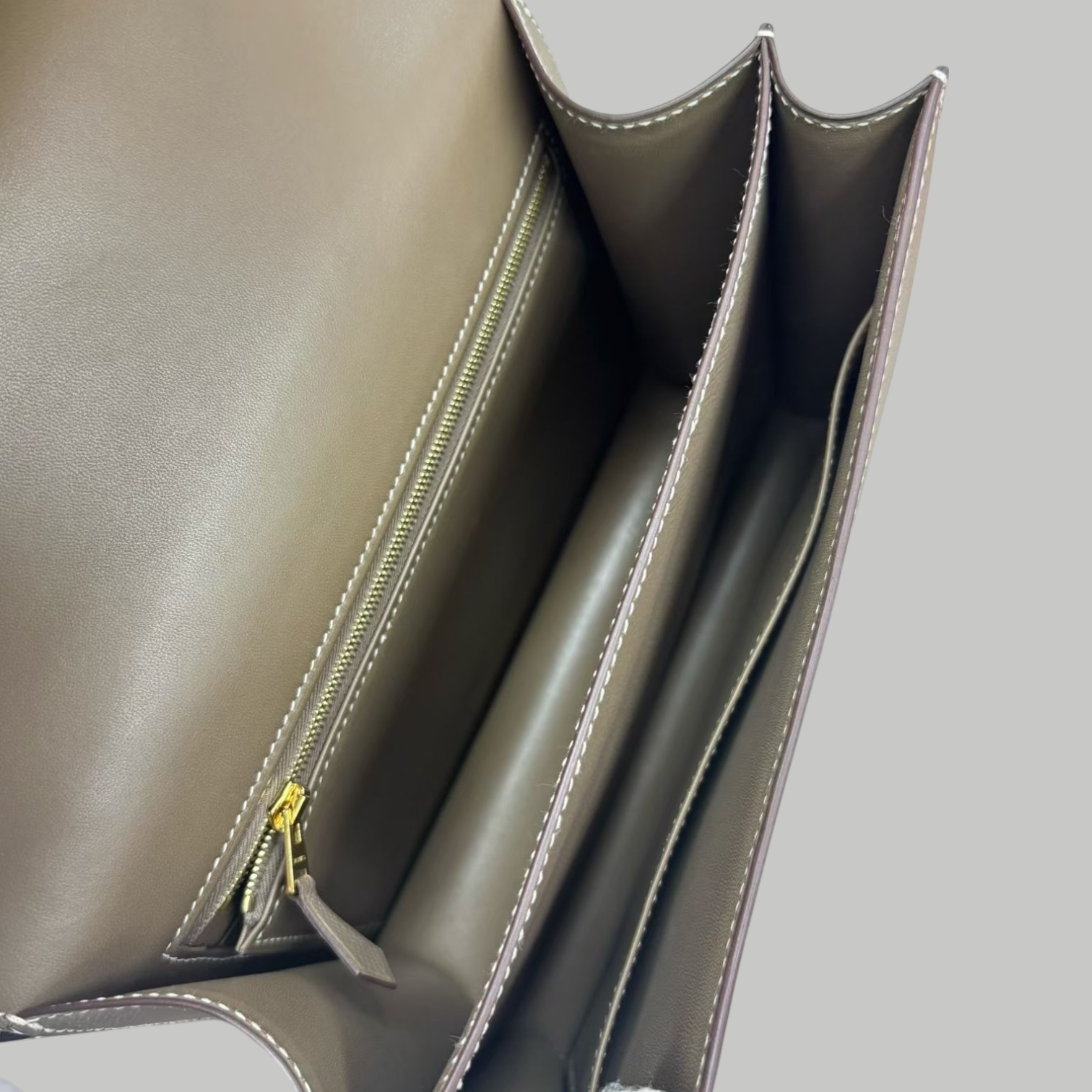 Hermes constance 24大象灰金扣