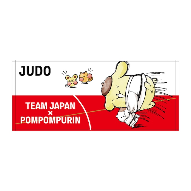 ✨商品代購服務需補運費✨TEAM JAPAN x 布甸狗 運動毛巾