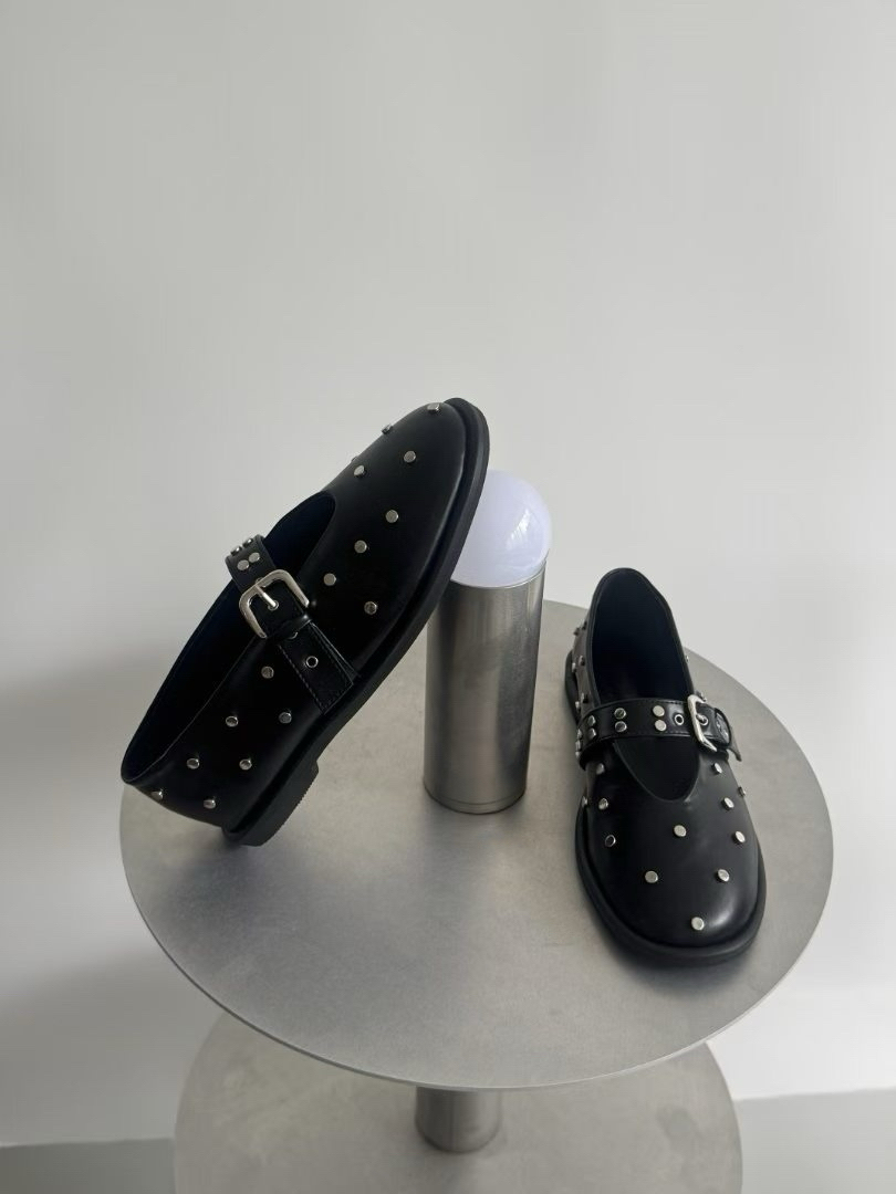 Studded flats 