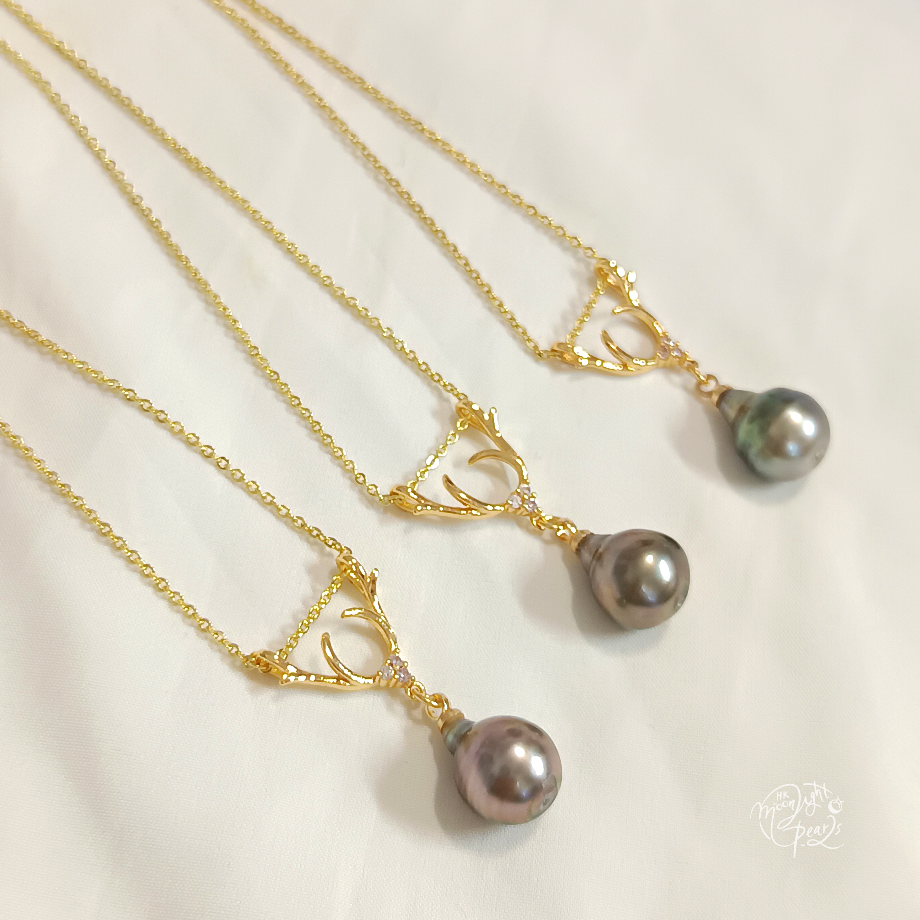 🎉年末虧本清倉‼️海水珍珠注金材質2件組合