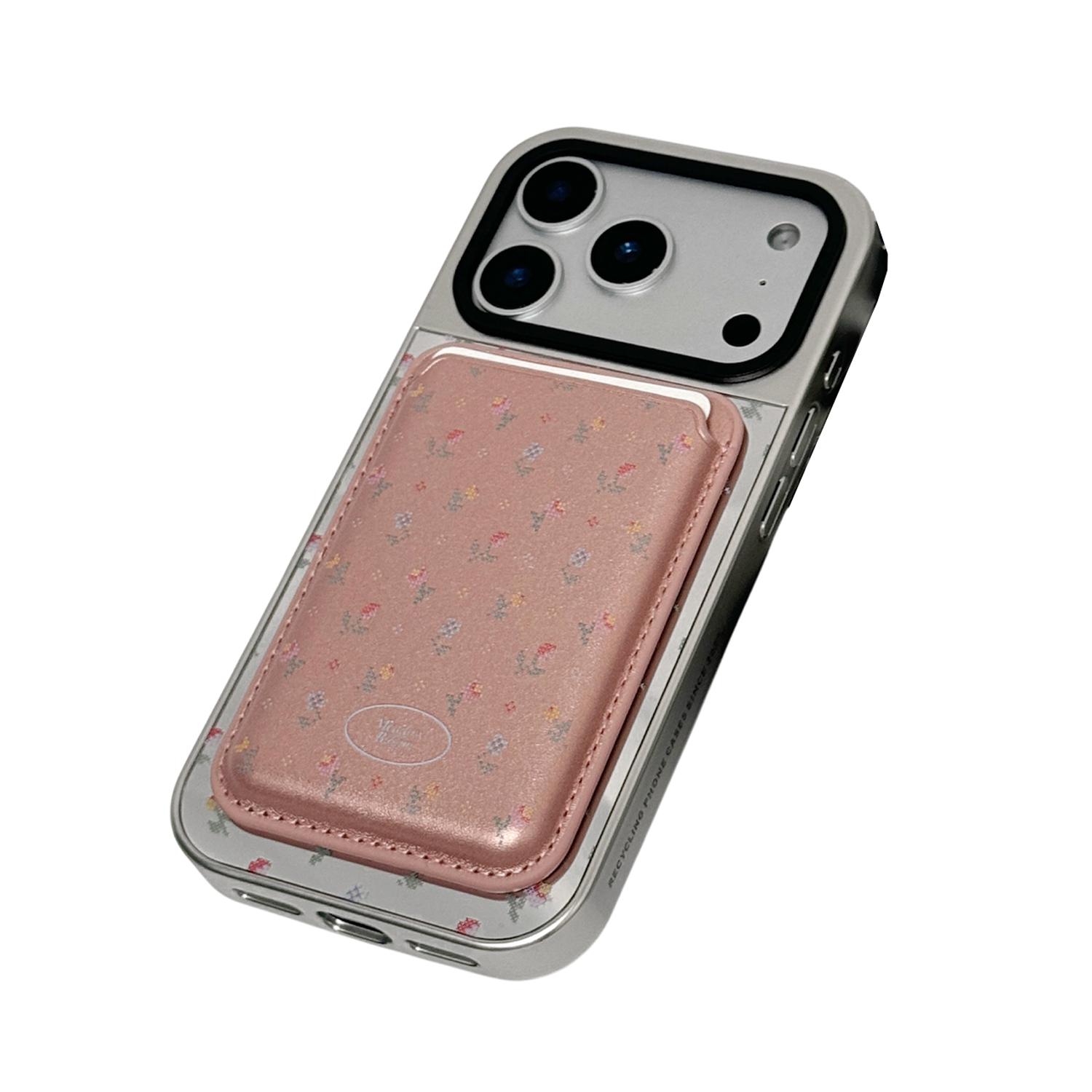 MagSafe磁吸手機卡套(玫瑰金)【Pixel FlowerBox Vol.48】