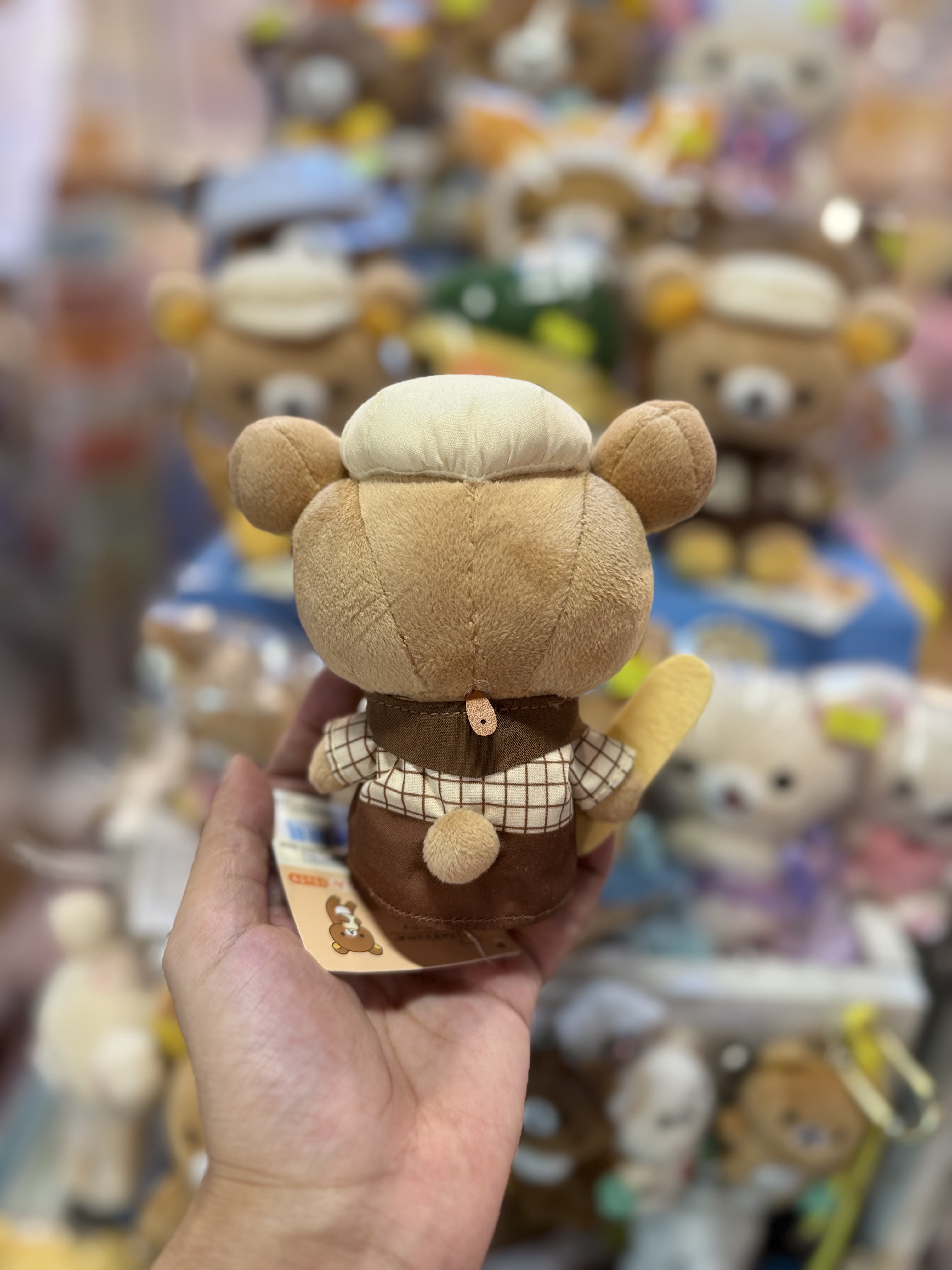 《現貨》全新Rilakkuma麪包造型公仔
