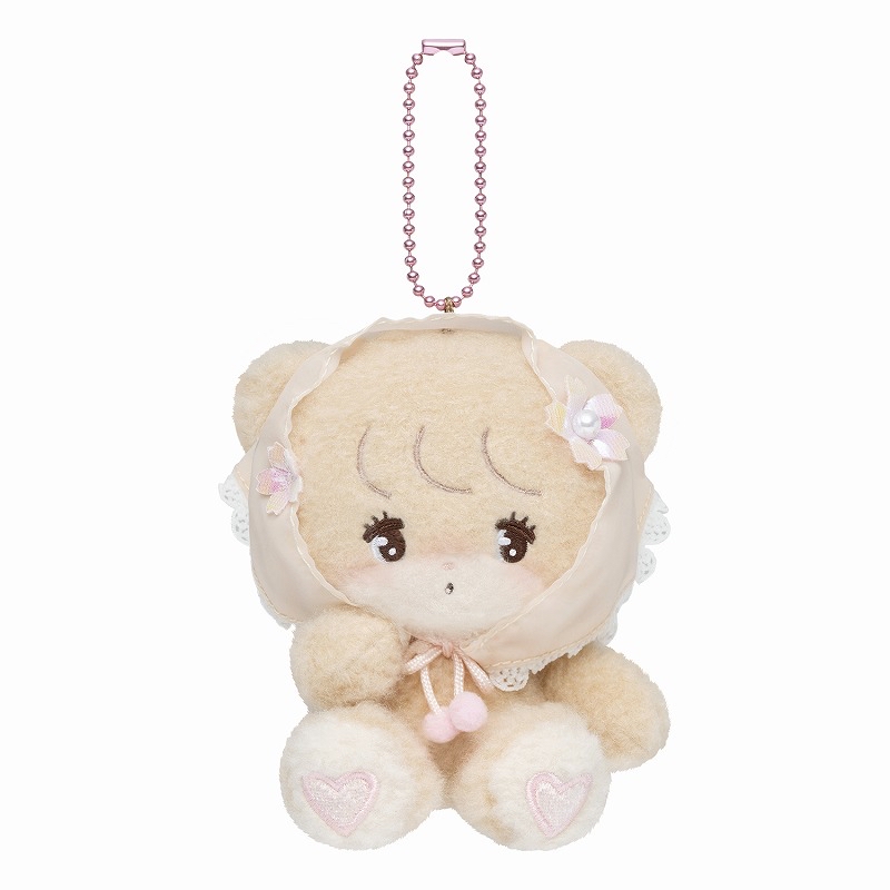 🎀【預訂】 Lil ala mode 櫻花公仔手掛飾 - Latte