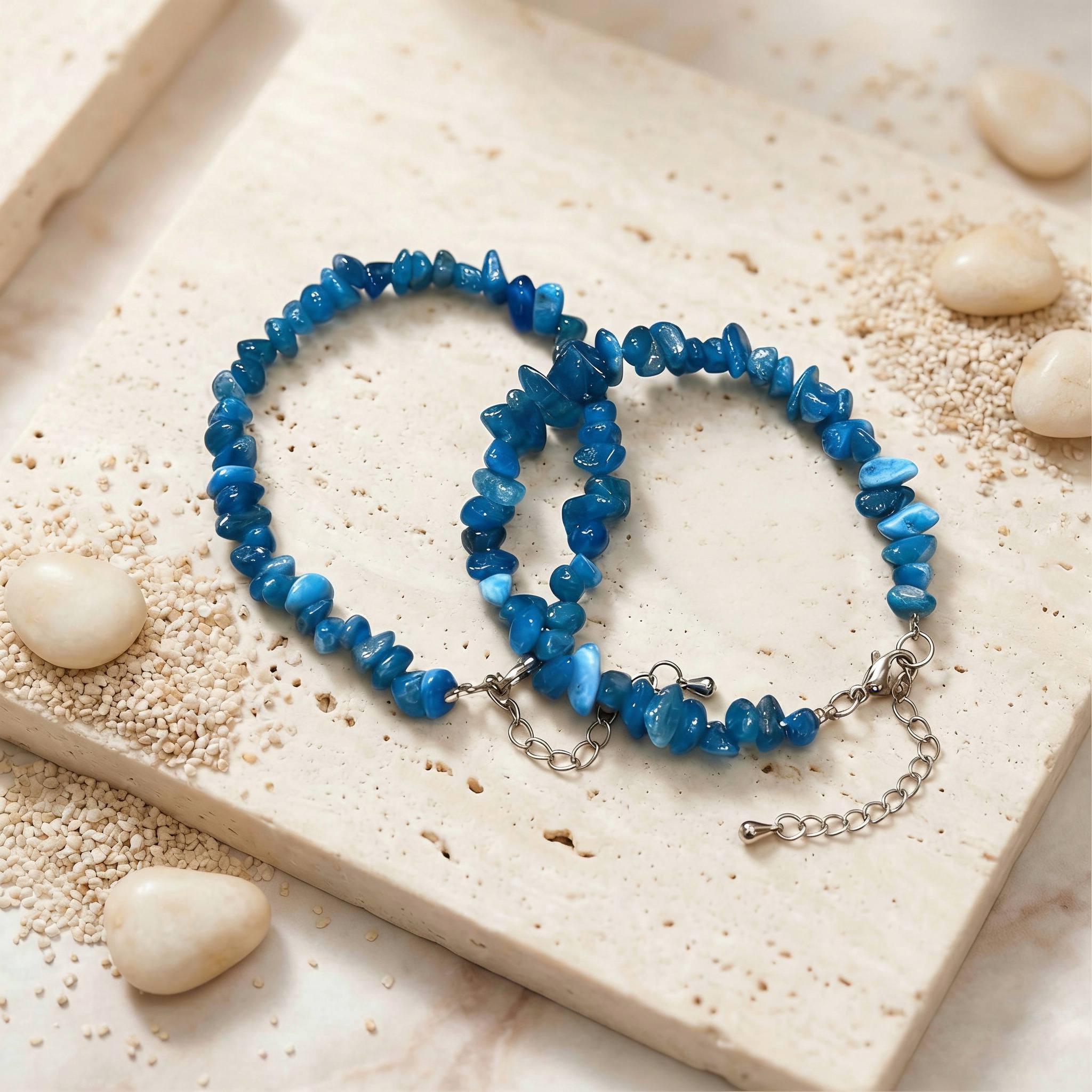 Blue Apetite Crystal Bracelet 